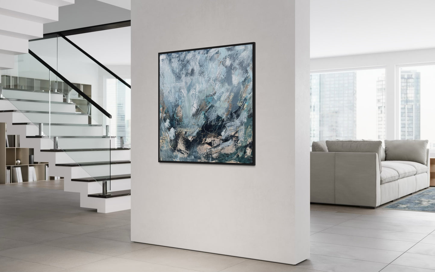 Tunes from a Guitar 90x90 cm