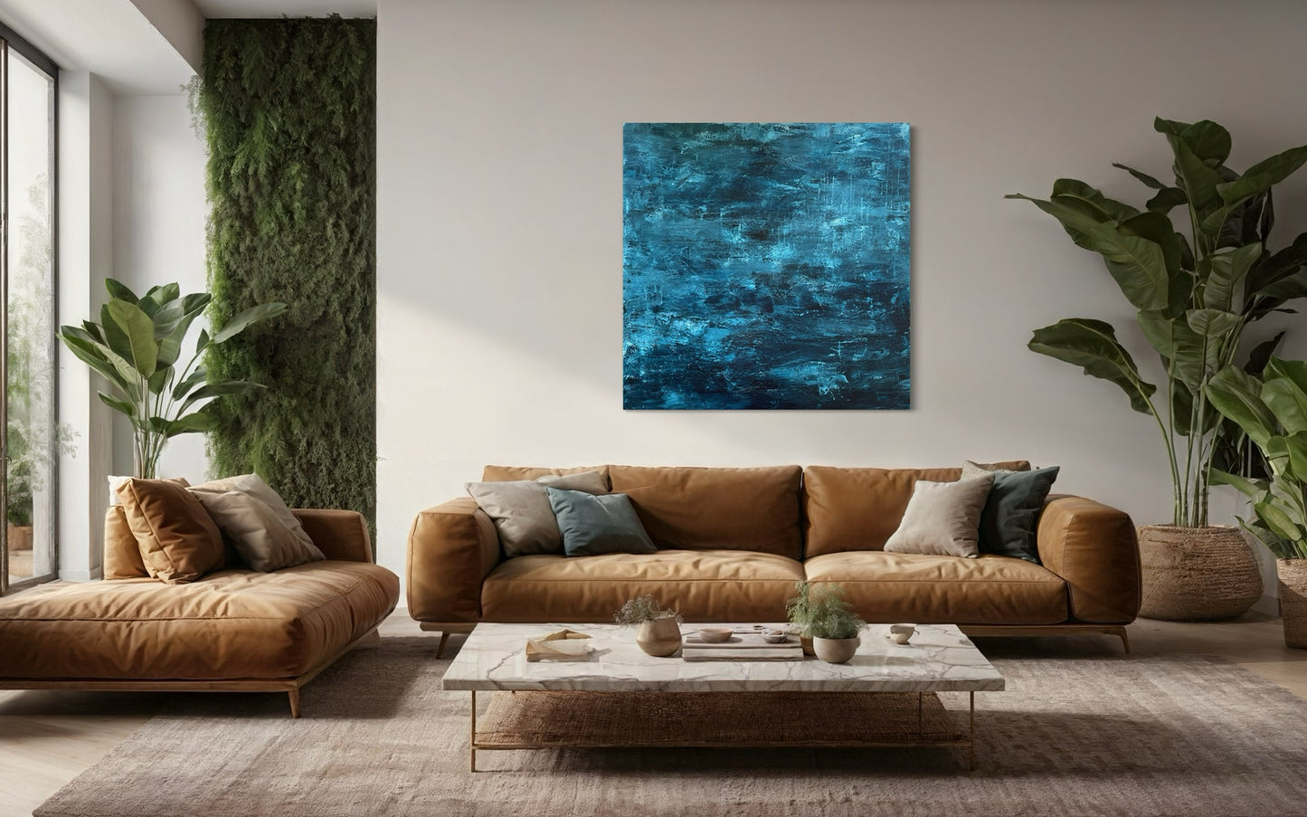 Ocean Poetry II 100x100 cm