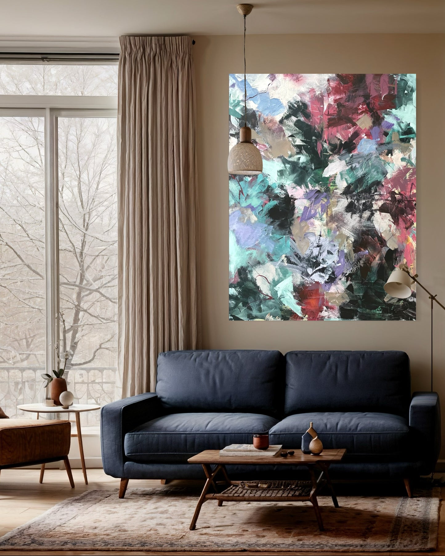 Blossom Mind (116x89 cm)