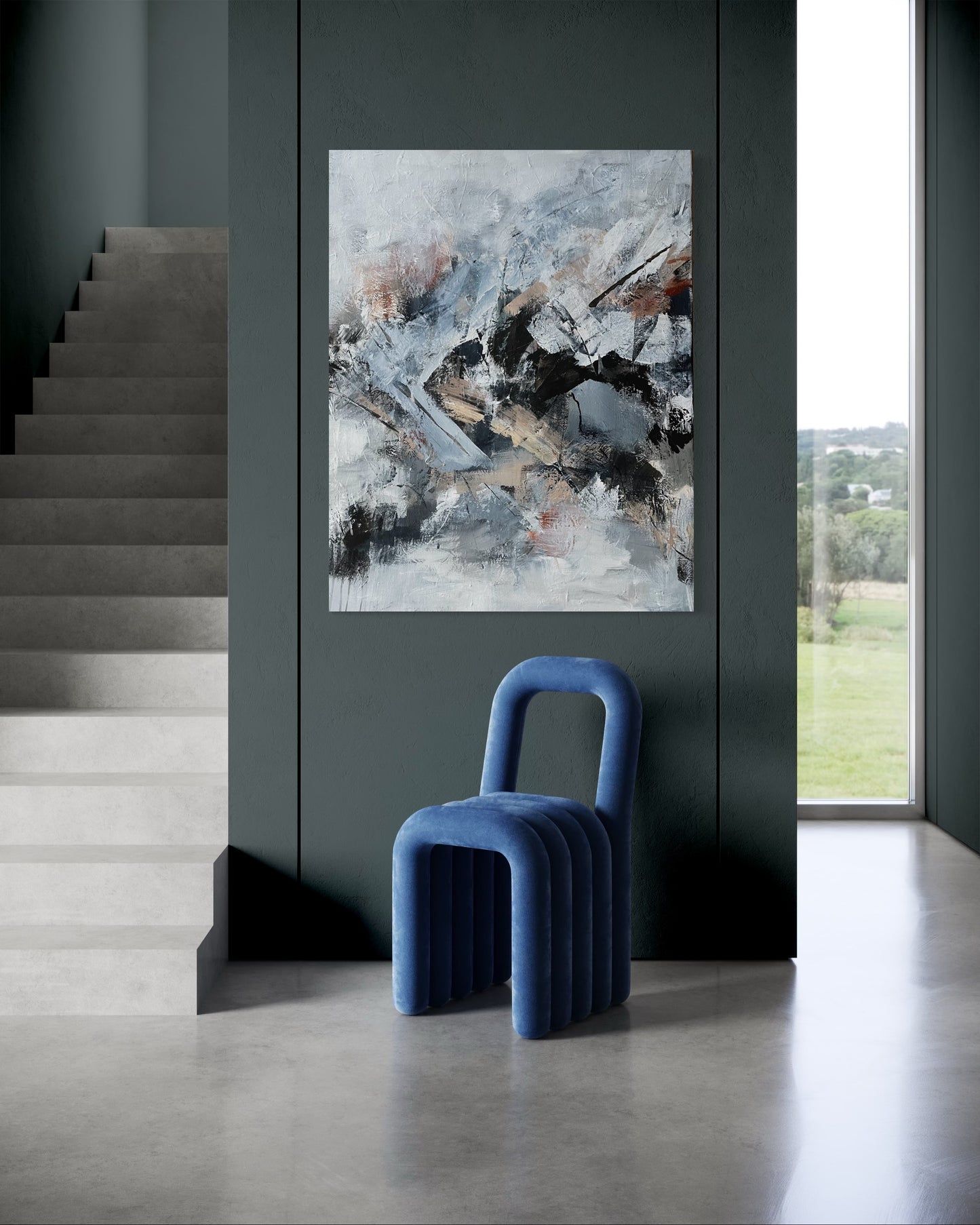 Cliffhanger 70x90 cm