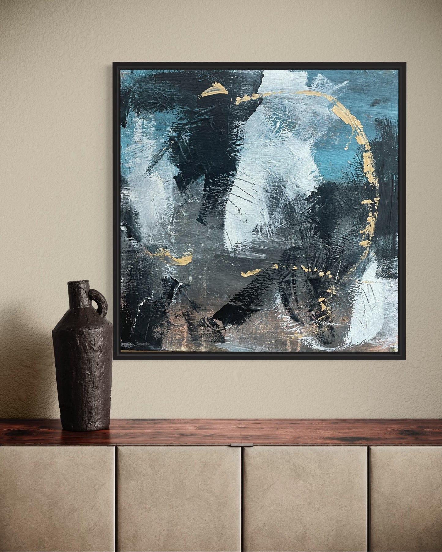 The Golden River, 40x40 cm