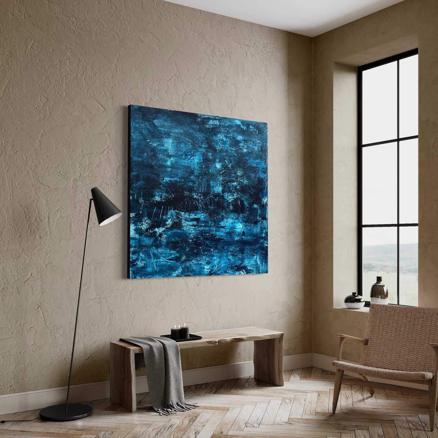 Ocean Poetry I 100 x 100 cm