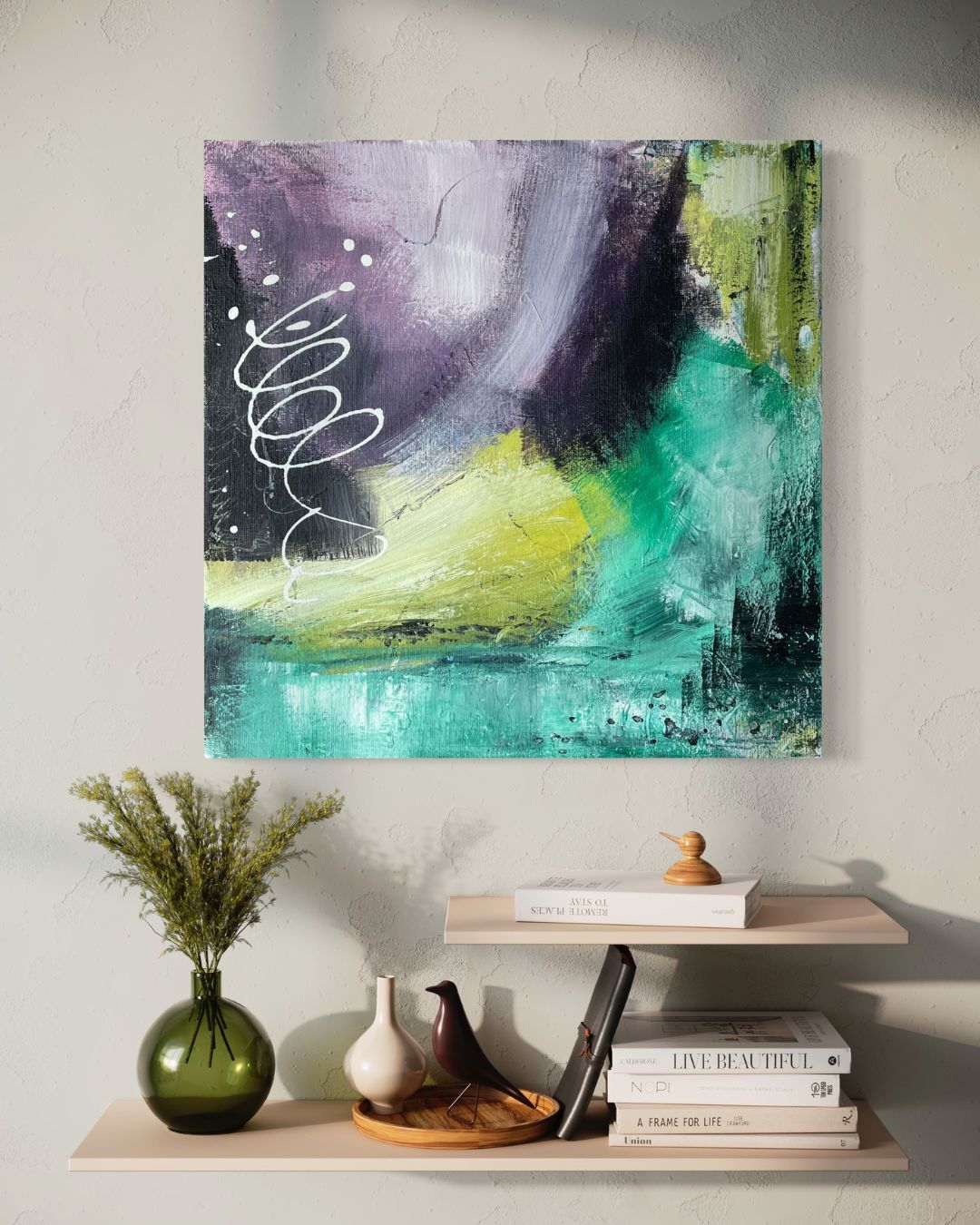 Hidden Shores II 30x30 cm