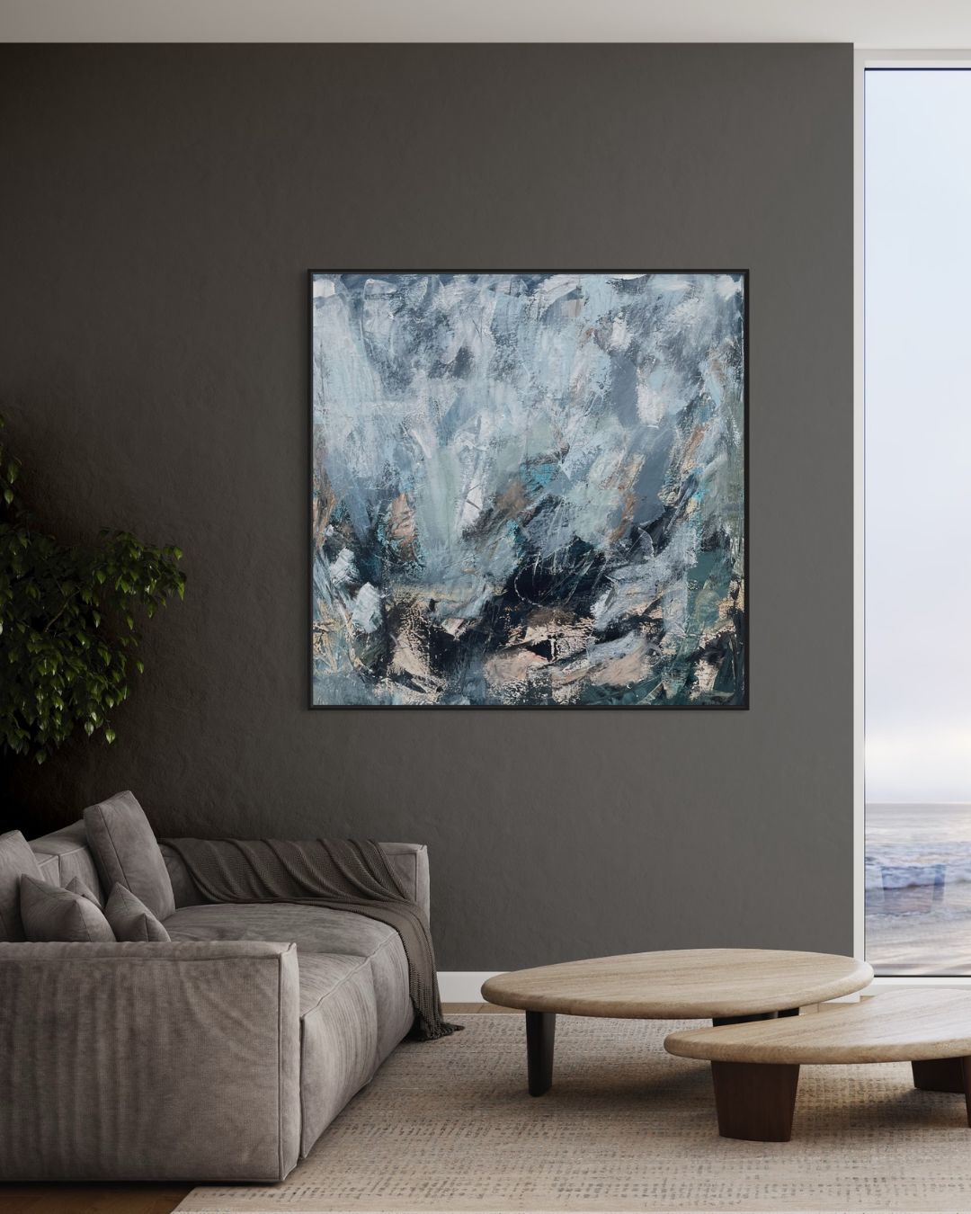 Tunes from a Guitar 90x90 cm