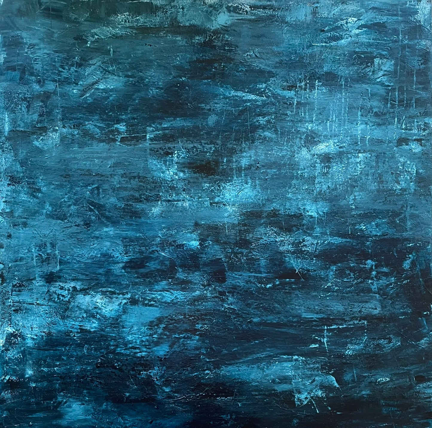 Ocean Poetry II 100x100 cm