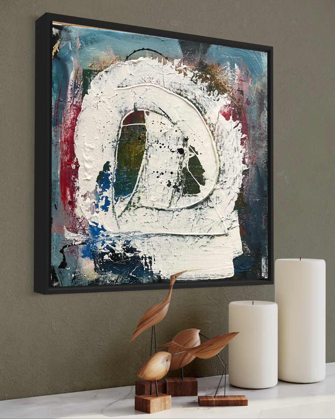 Going somewhere 40x40 cm