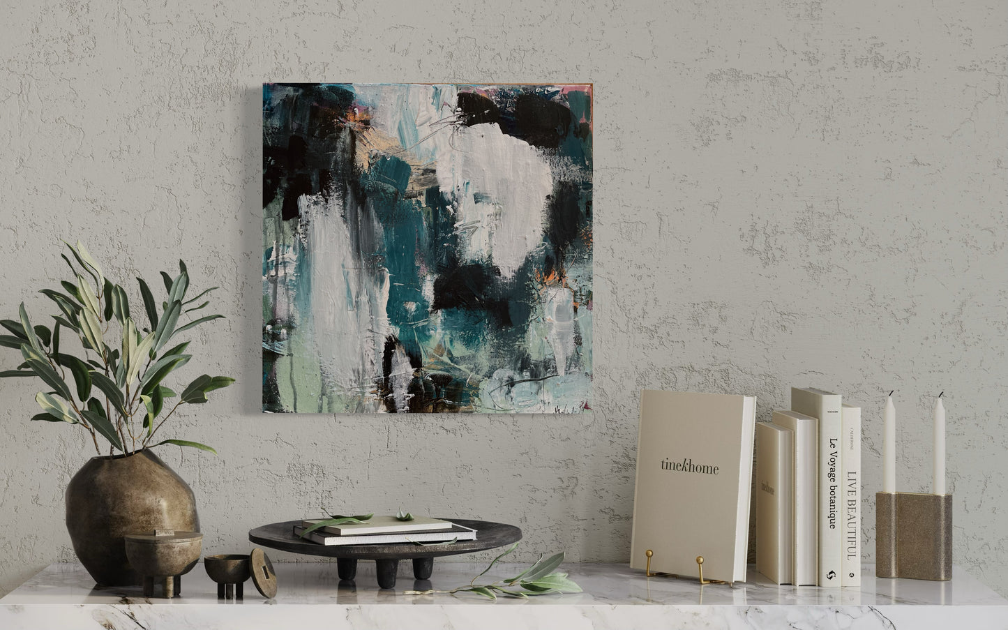 Hidden Depths 40x40 cm
