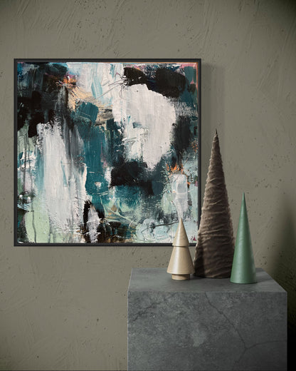 Hidden Depths 40x40 cm