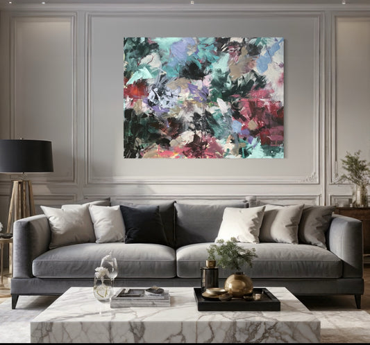 Blossom Mind (116x89 cm)