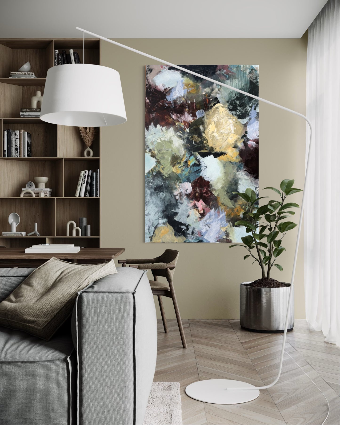 "Soft Power" 80x120 cm