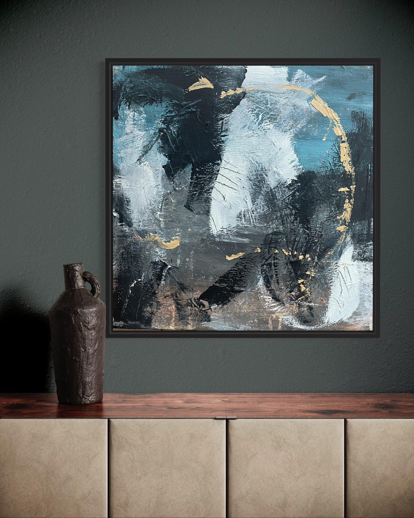 The Golden River, 40x40 cm