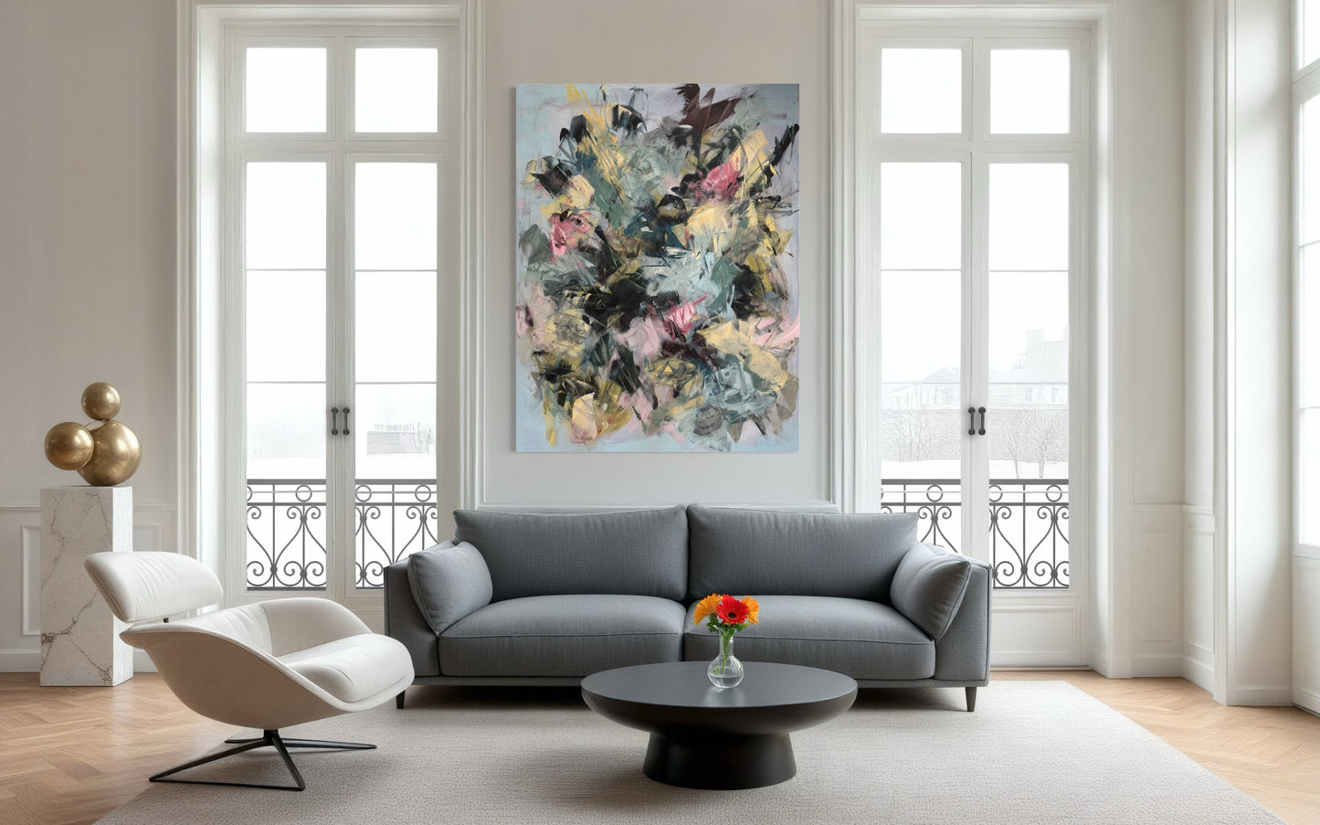 "Presence" 100x120 cm