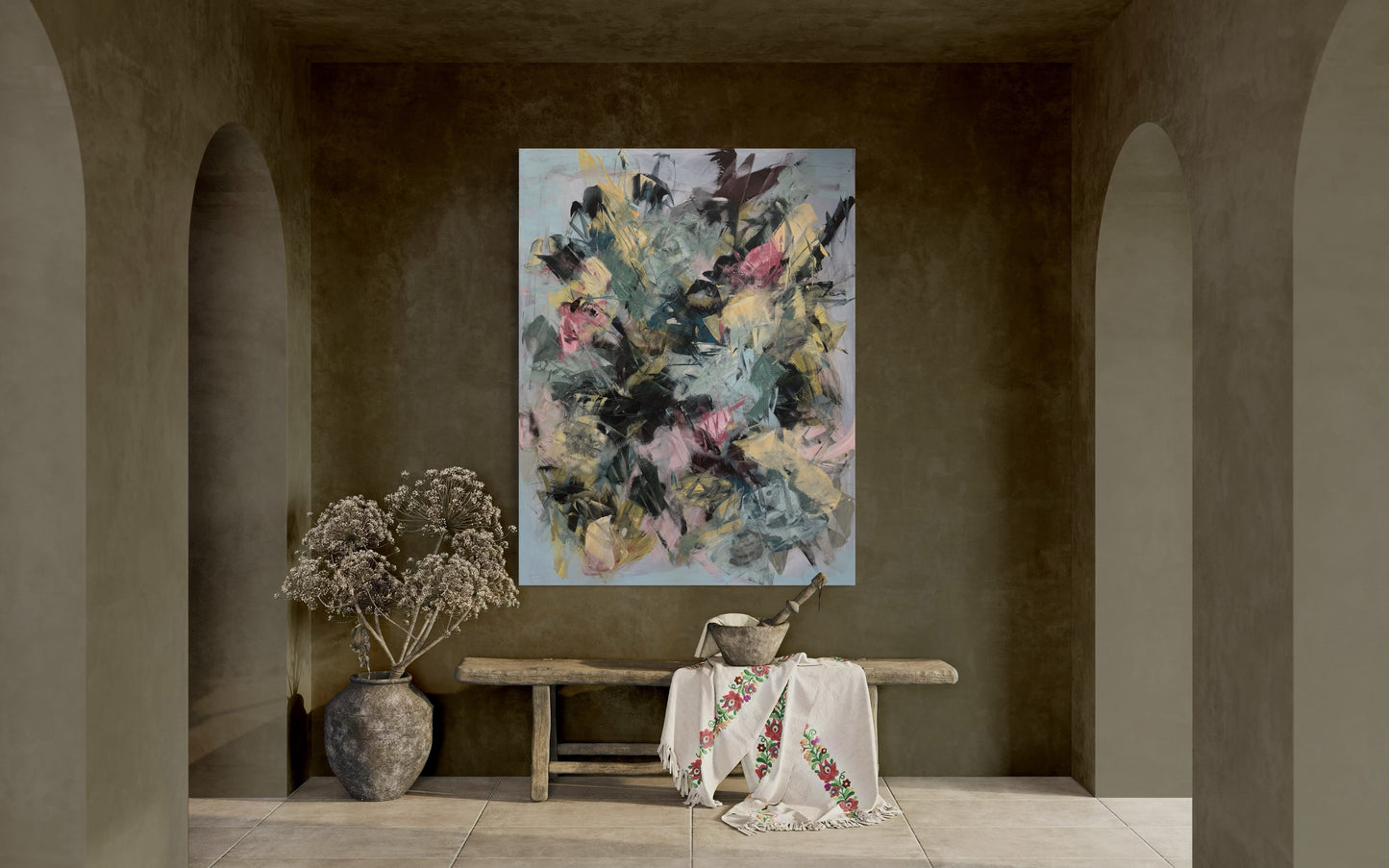"Presence" 100x120 cm