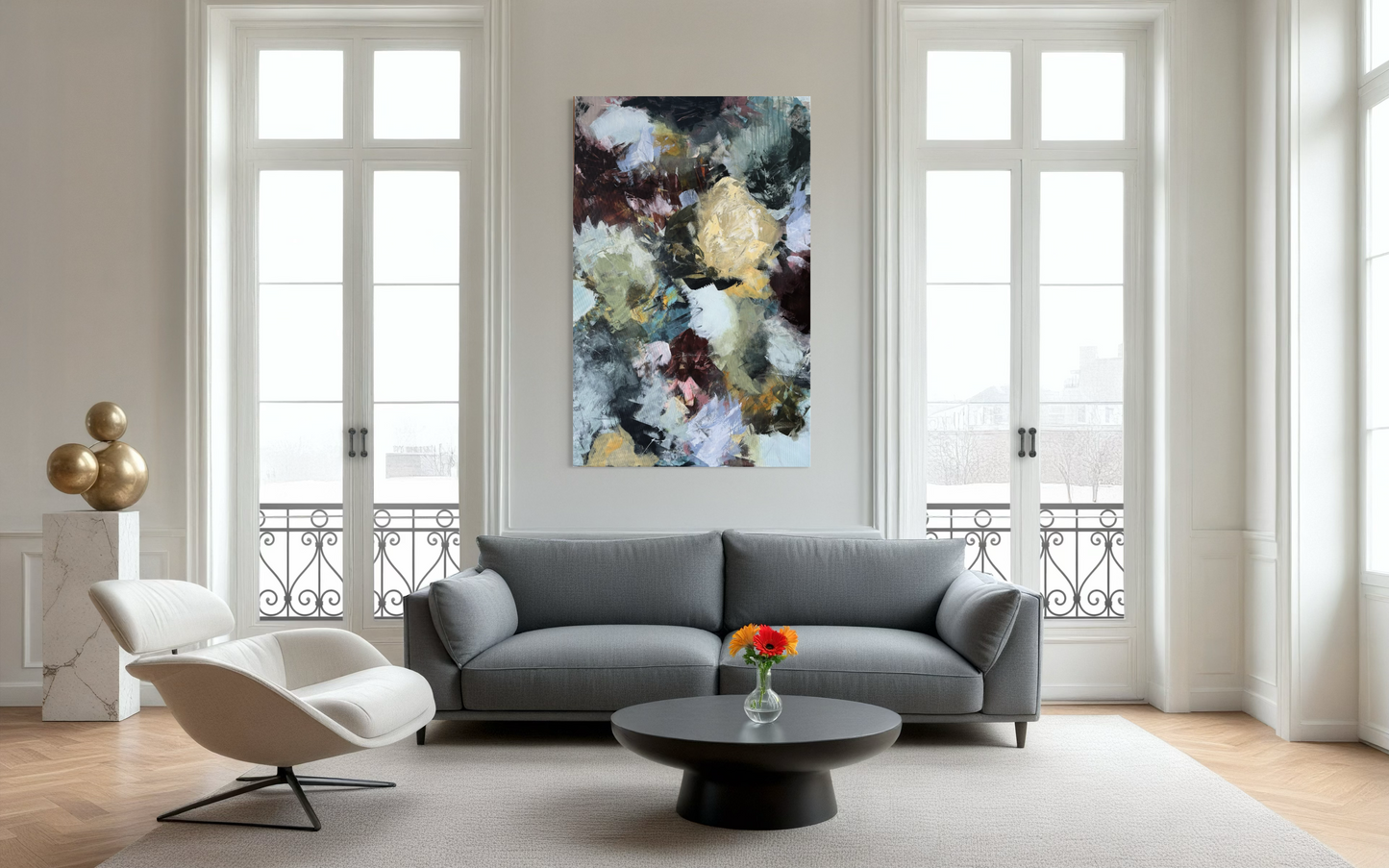 "Soft Power" 80x120 cm