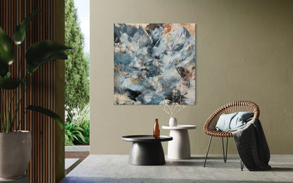Rivers of Joy 100x100 cm