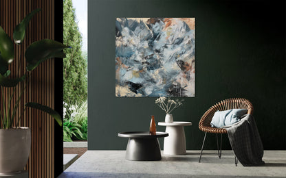 Rivers of Joy 100x100 cm