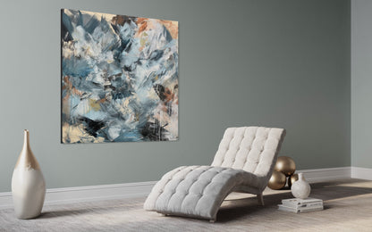 Rivers of Joy 100x100 cm