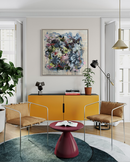 Wild at Heart I, 80x80 cm m/ramme