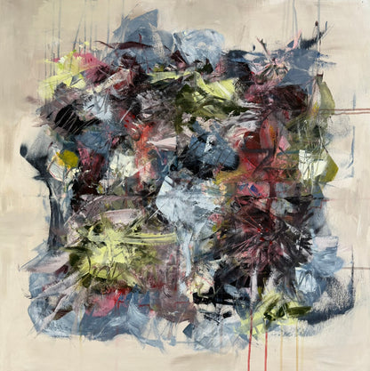 Wild at Heart II, 80x80 cm