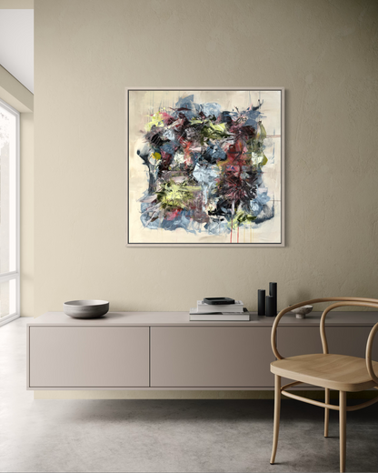 Wild at Heart II, 80x80 cm
