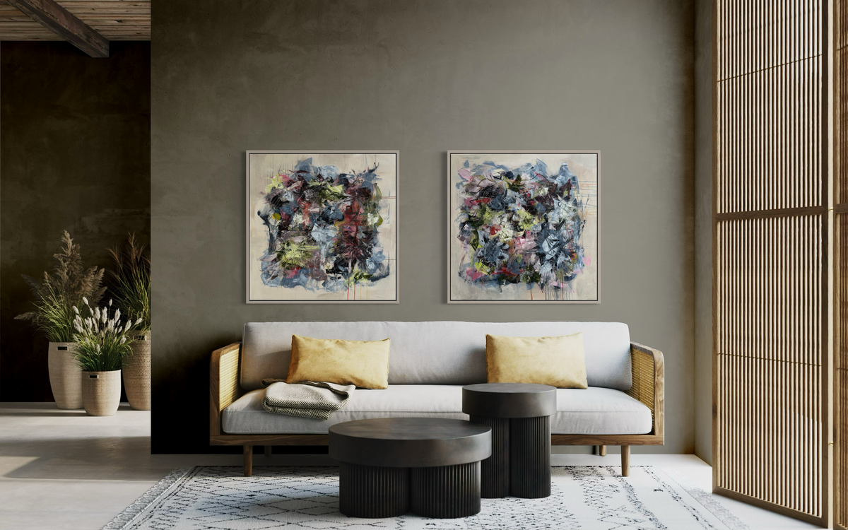 Wild at Heart II, 80x80 cm