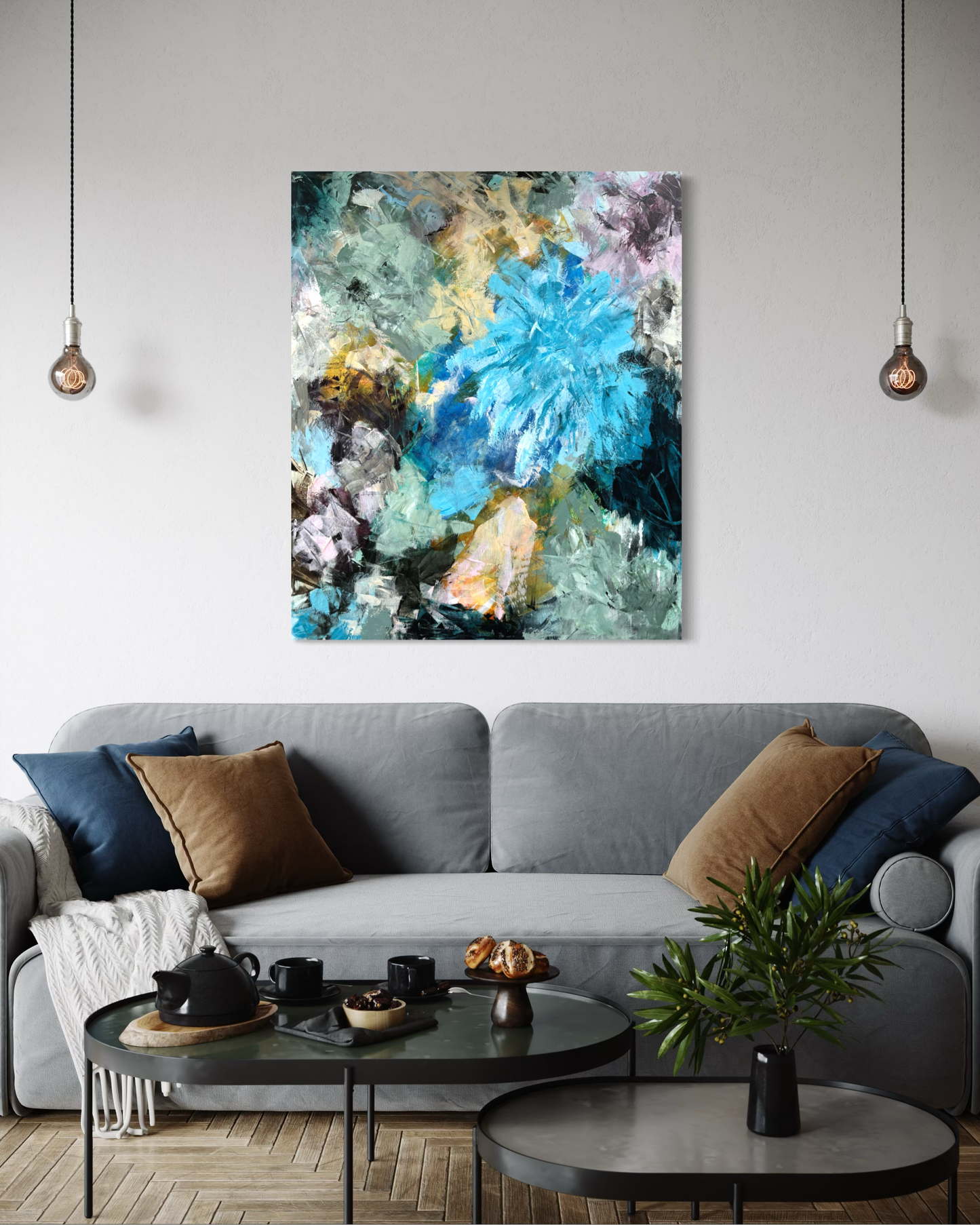 "Fearless" 100x120 cm