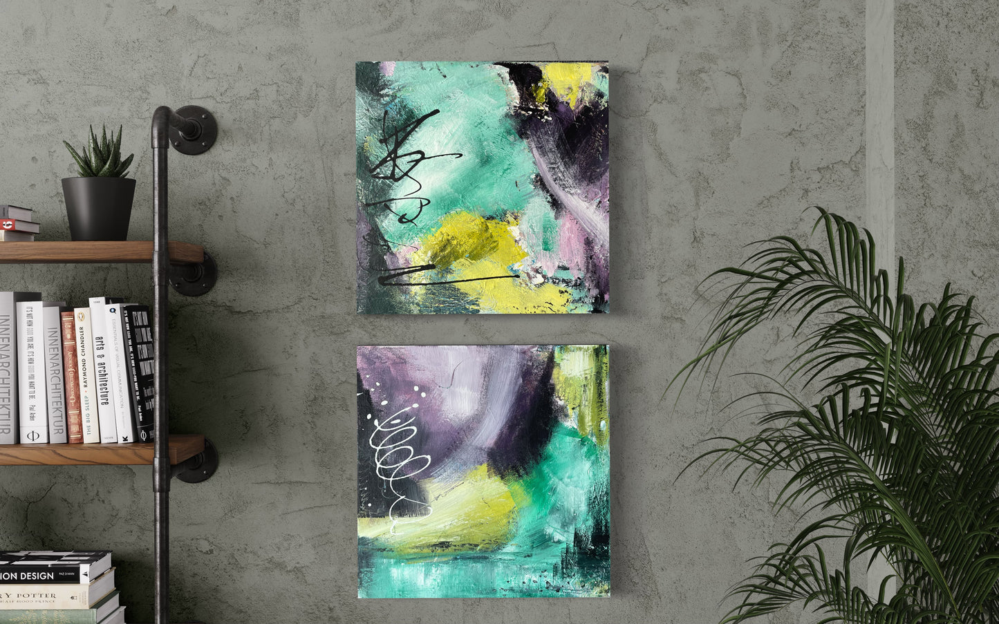 Hidden Shores I 30x30 cm