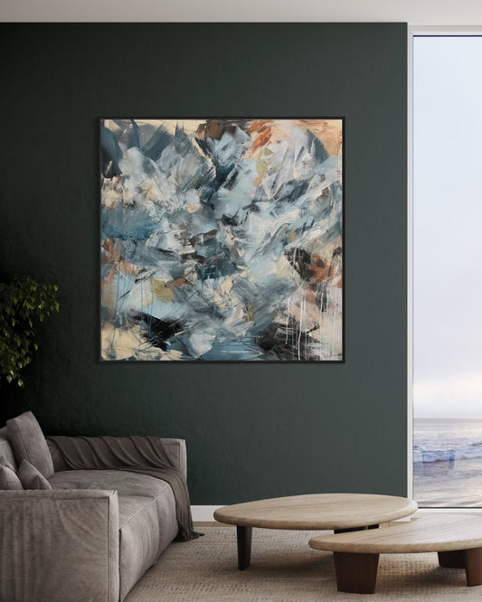 Rivers of Joy 100x100 cm