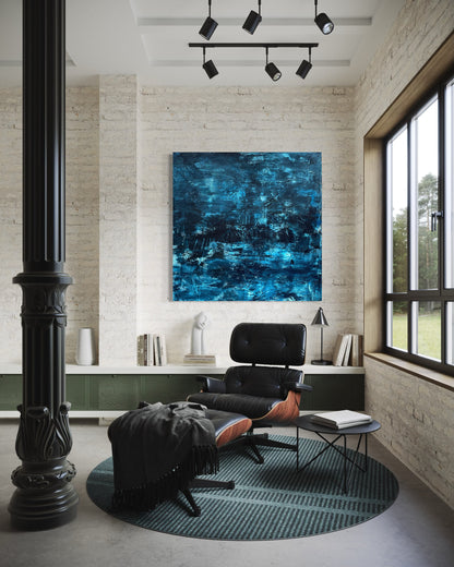Ocean Poetry I 100 x 100 cm