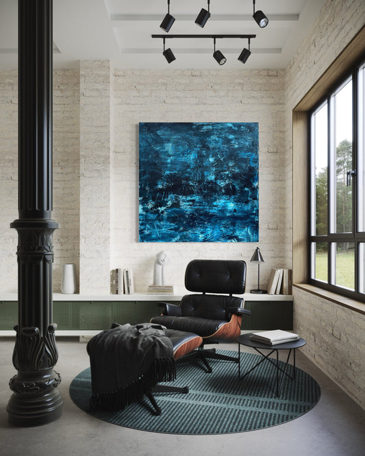 Ocean Poetry I 100 x 100 cm