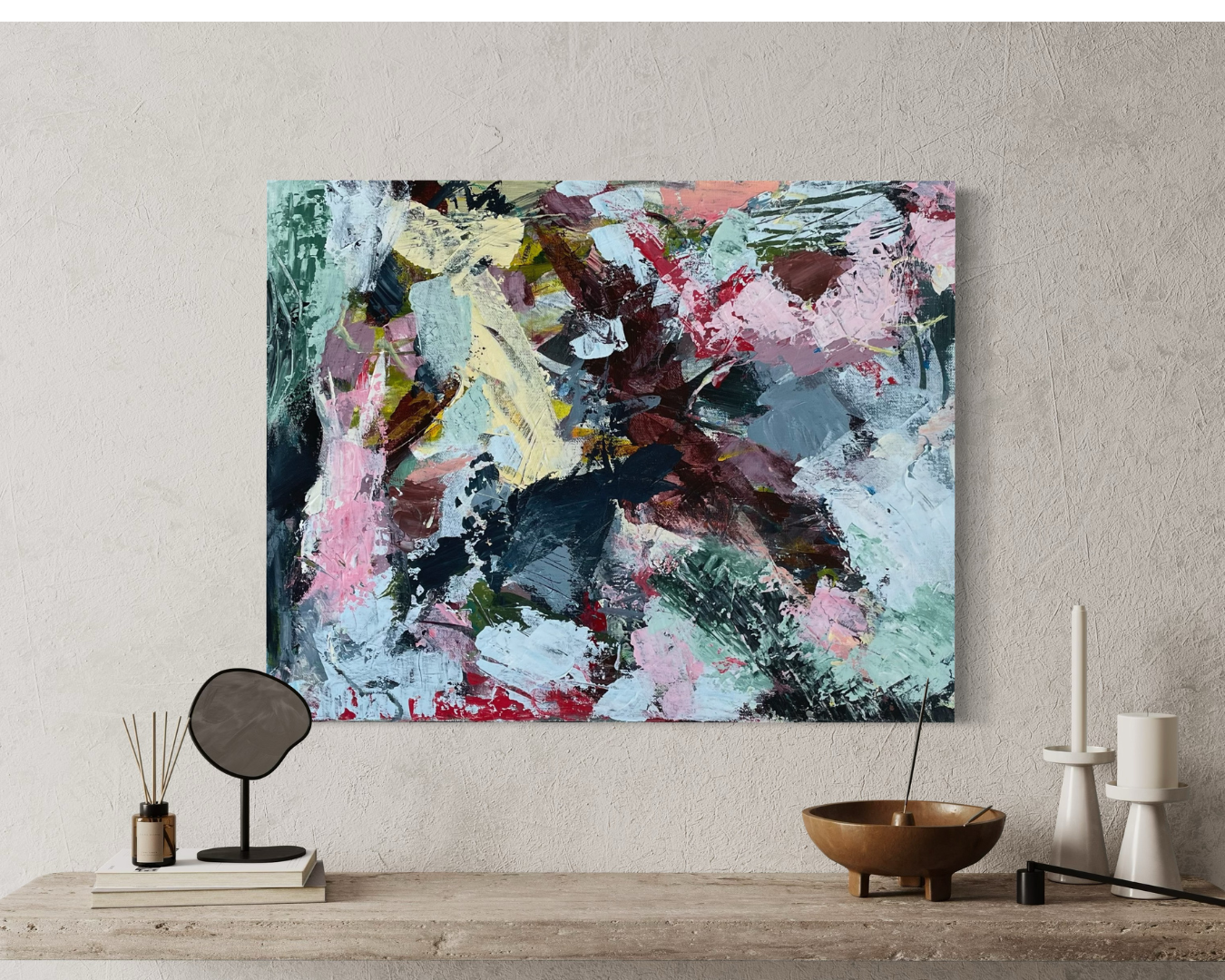 Riders on the storm 40x50cm
