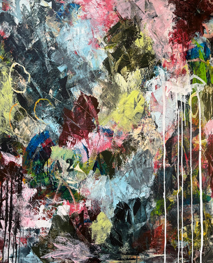 "And the Answer is..." 100x120 cm
